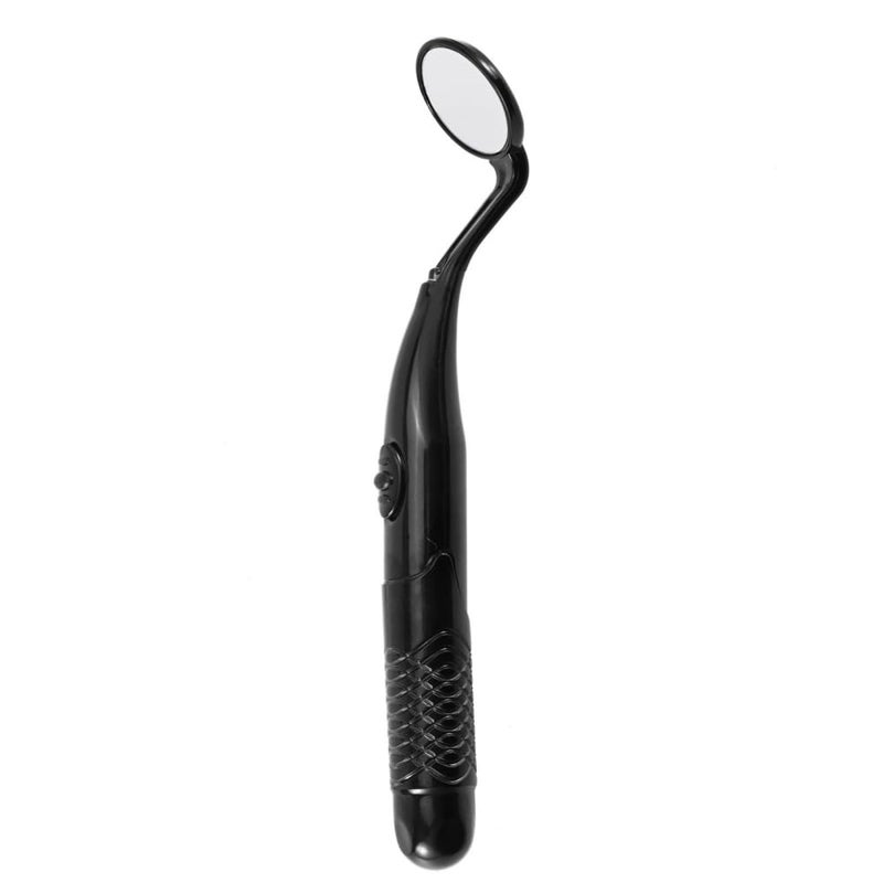 LitPack Multi-Color Dental Mirror with Light Teeth Inspection LED Mirror Anti-Fog Mouth Mirror MM380 Dentist Oral Care Tool (black) - Image 1
